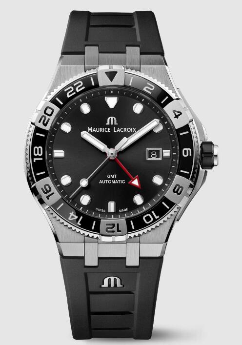 Maurice Lacroix AIKON AUTOMATIC VENTURER GMT AI6158-SS001-330-2 Replica Watch